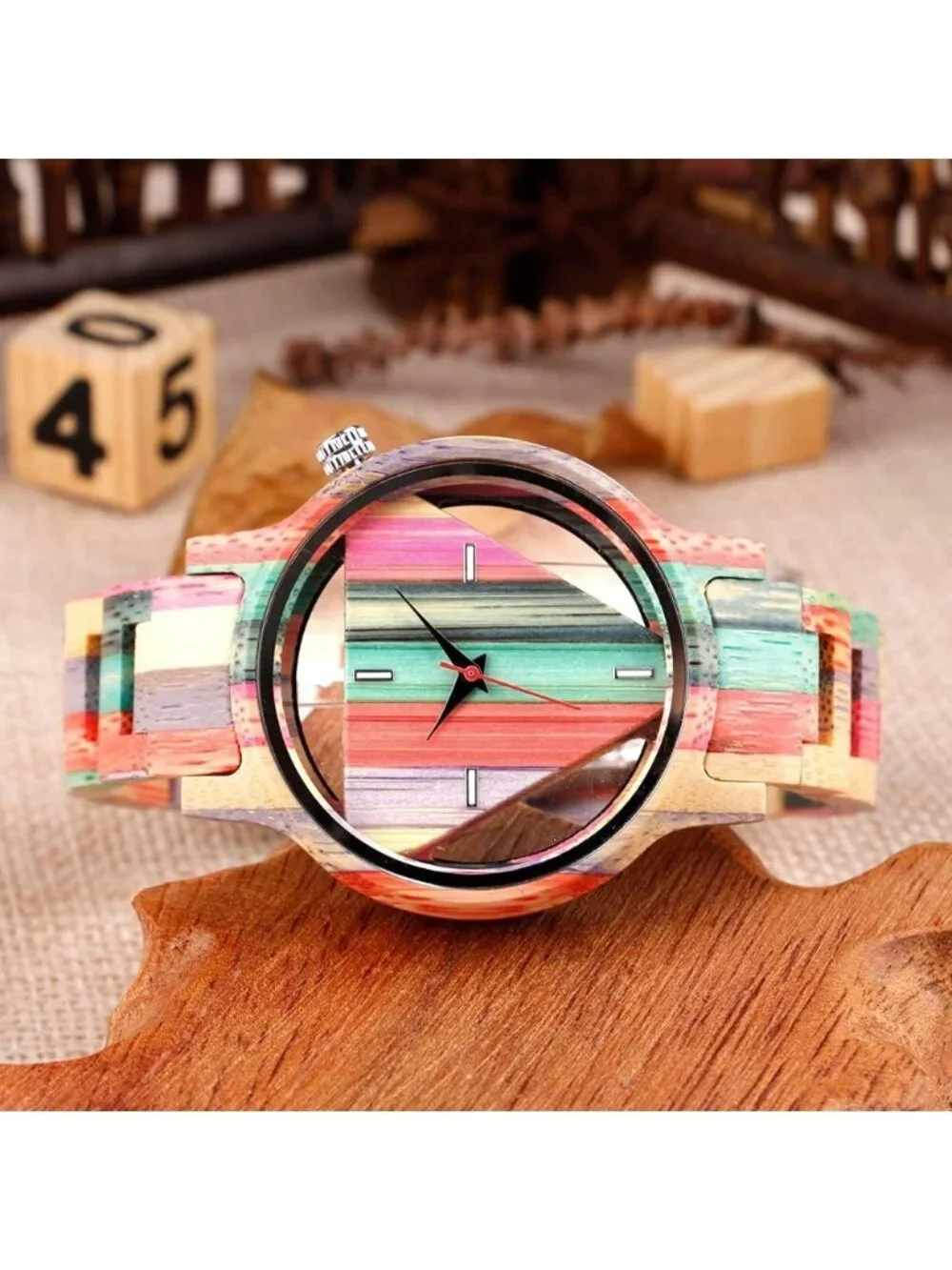 N/A bamboo clocks